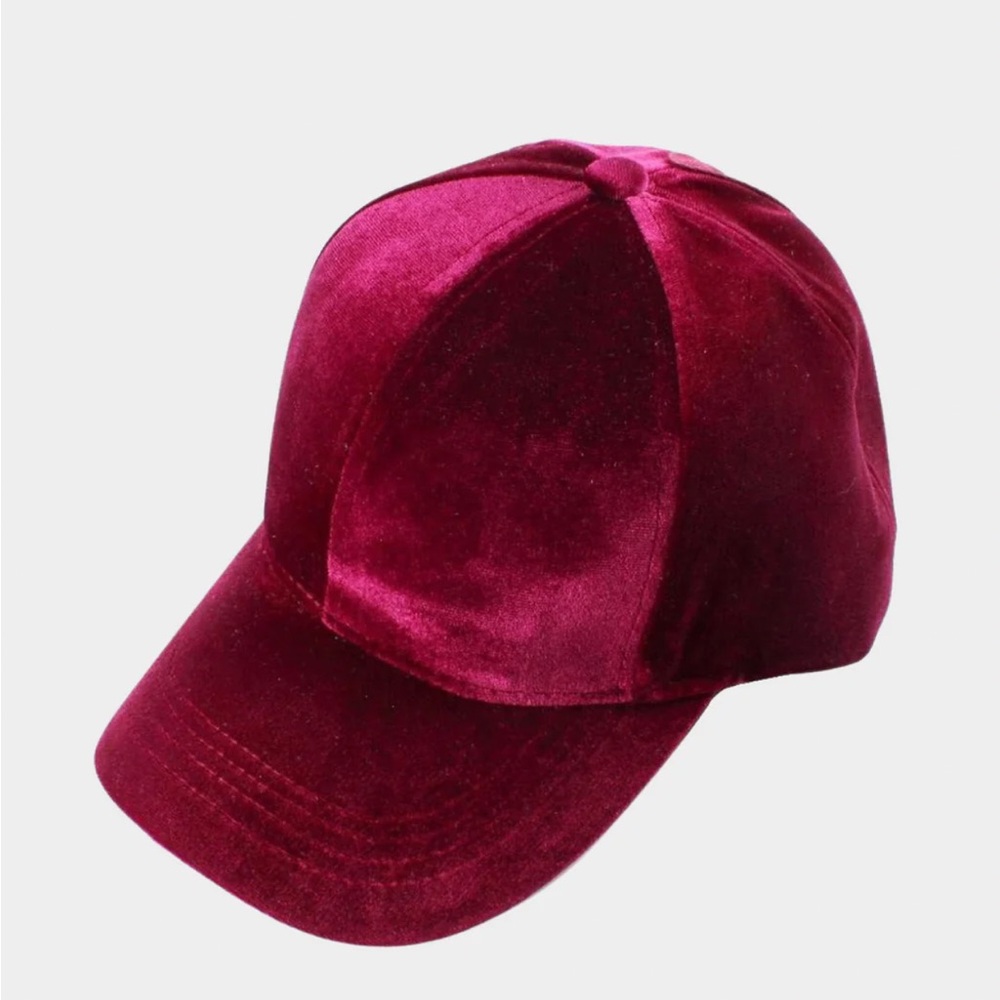Velvet Burgundy Cap-NWT - Picture 11 of 11
